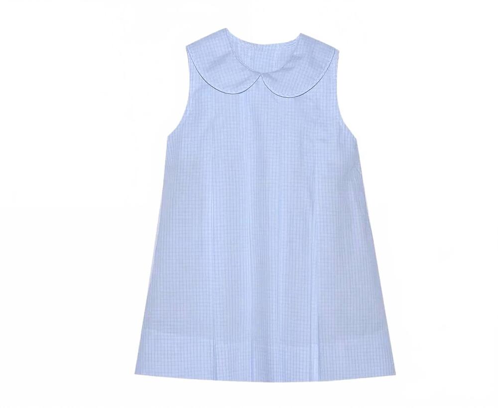 NEW REMEMBER NGUYEN kids' reese dress in blue